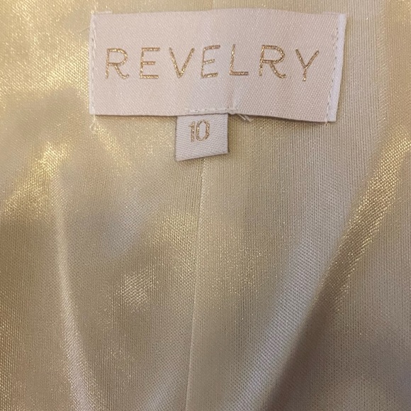 NWT👗REVELRY BILLIE SILK BRIDESMAID DRESS 👗 - Picture 6 of 11